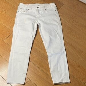True Religion White Skinny Jeans - Women's Stretch Denim #4